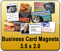 Magnetic Business Cards - Business Card Magnets 3.5x2
